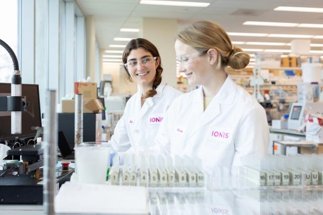 Two Scientists in a Lab Two Scientists in a Lab